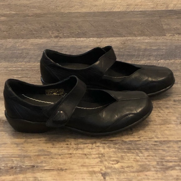 ROMIKA Mary Jane Genuine Leather Flats Size 7.5 US 38 EU Black City light EUC - Picture 5 of 12